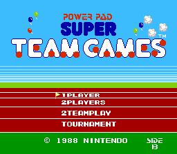 Super Team Games title screenshot